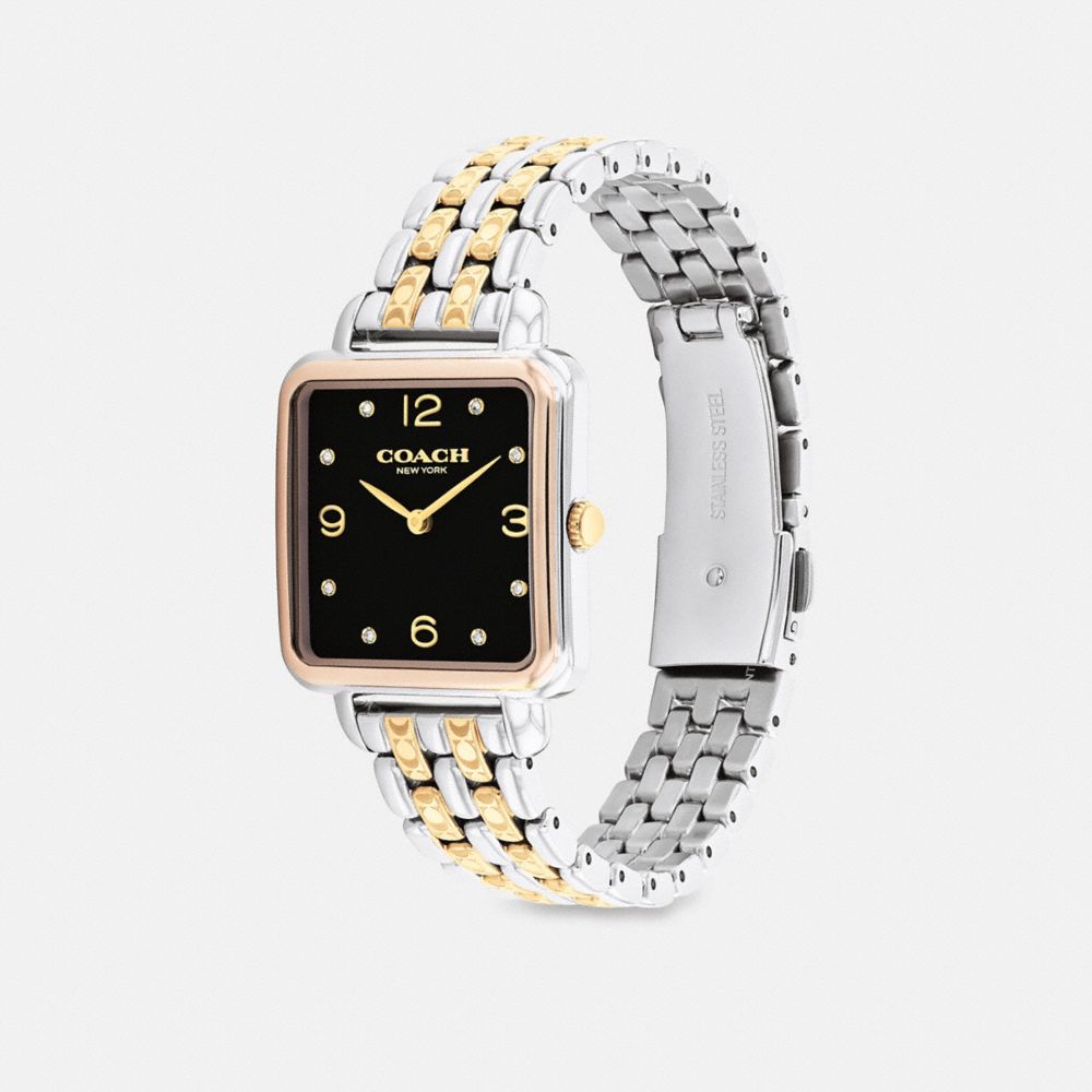 Coach Cass Watch, 28mm In Gold/silver/rose Gold