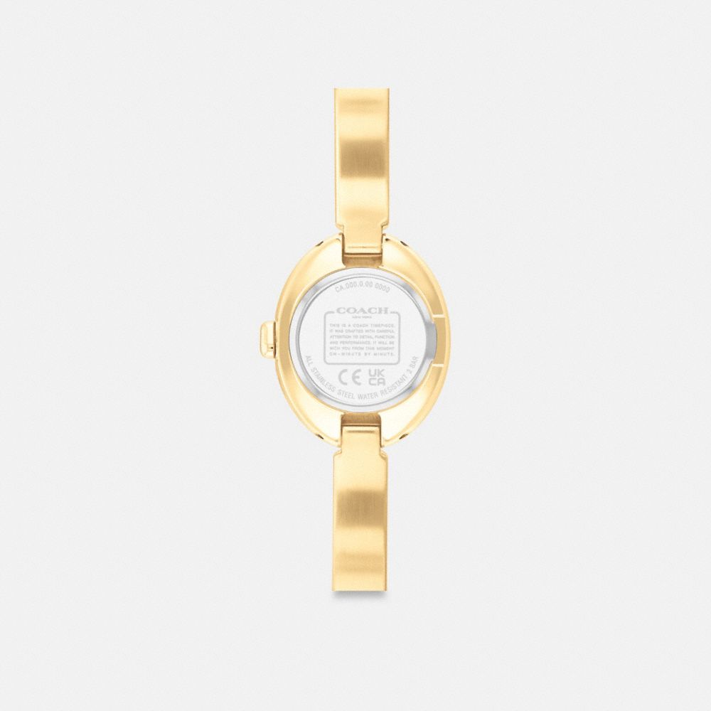 Coach Sammy Watch, 22.5mm In Gold