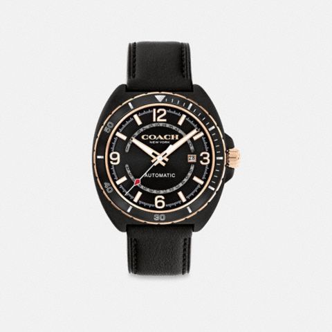 Coach Charter Automatic Watch, 44 Mm