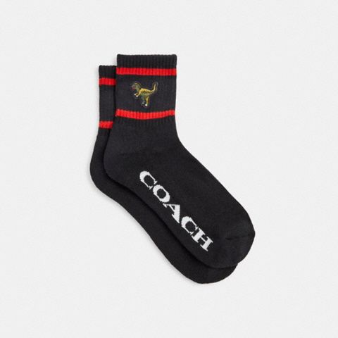 Мужские носки Coach Rexy Quarter Crew Socks