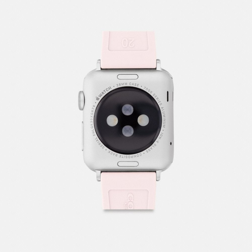COACH®,BRACELET POUR APPLE WATCH®, 38 MM, 40 MM et 41 MM,Rose,Back View