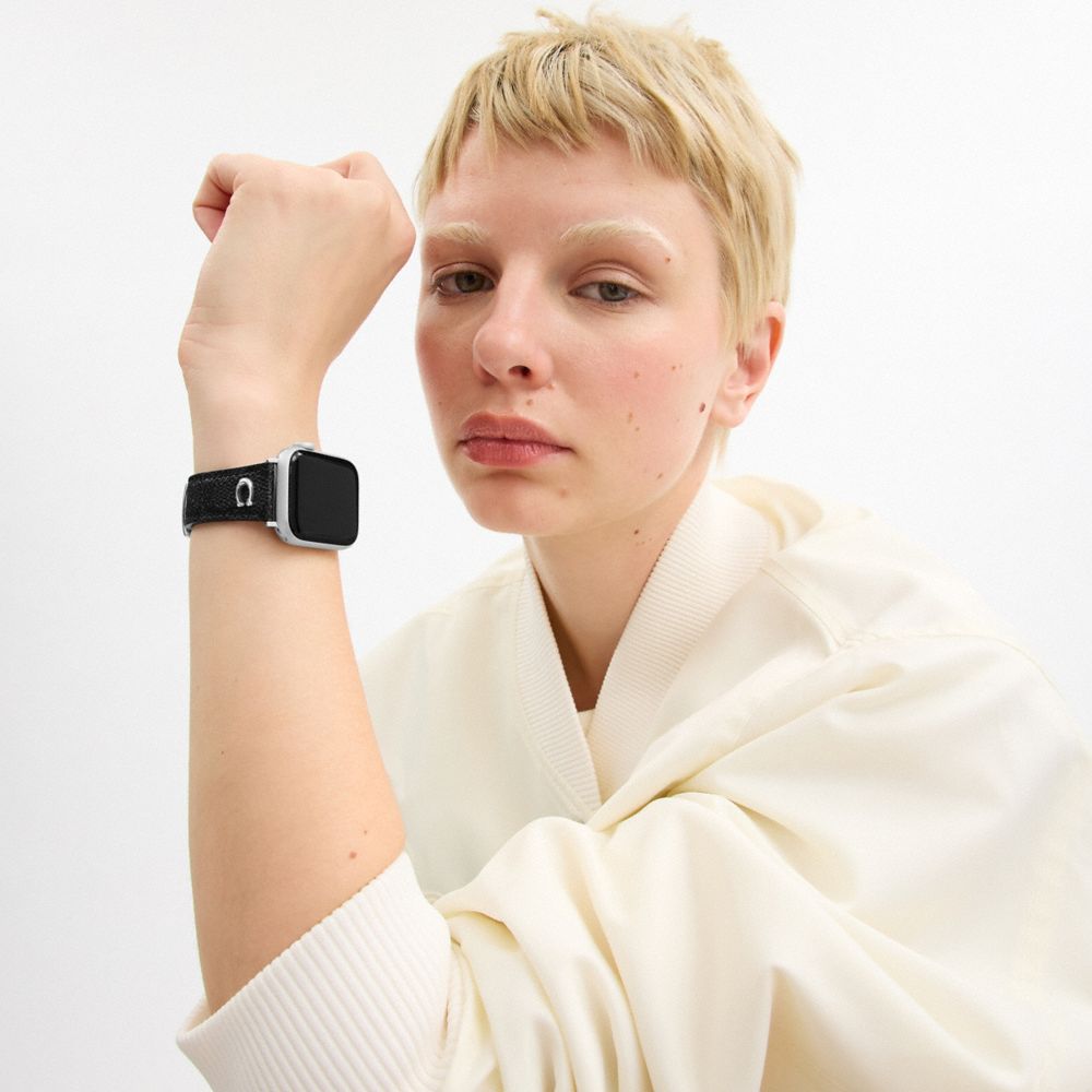 Coach Apple Watch® Strap, 38 Mm, 40 Mm And 41 Mm — фото 4