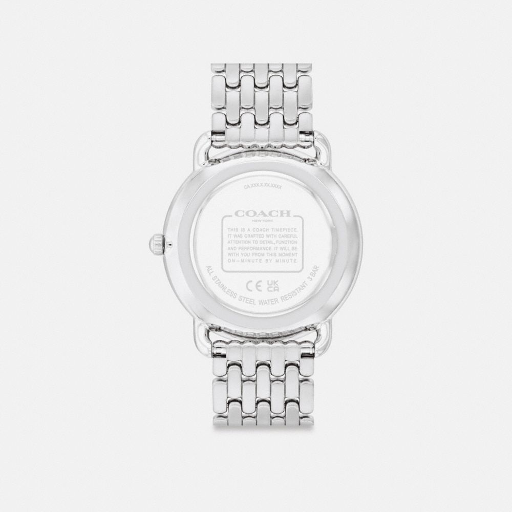 COACH®,Elliot Watch, 36 Mm,,Back View