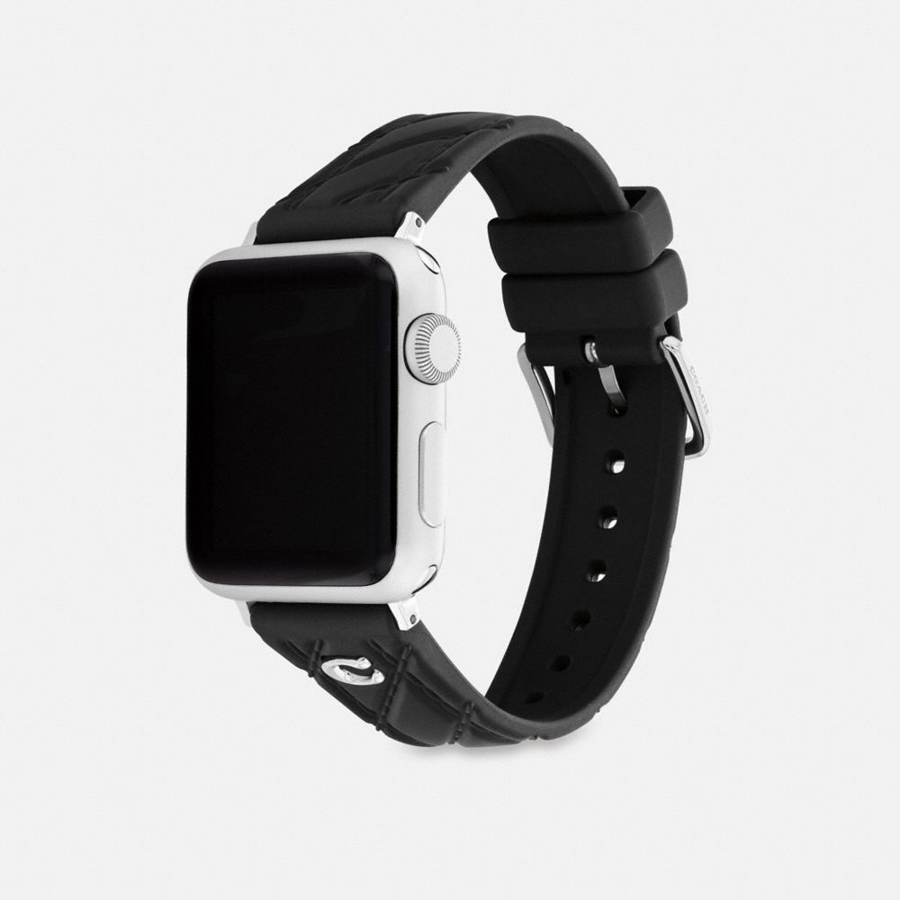 COACH®,Apple Watch® Strap, 38 Mm, 40 Mm And 41 Mm,,Angle View