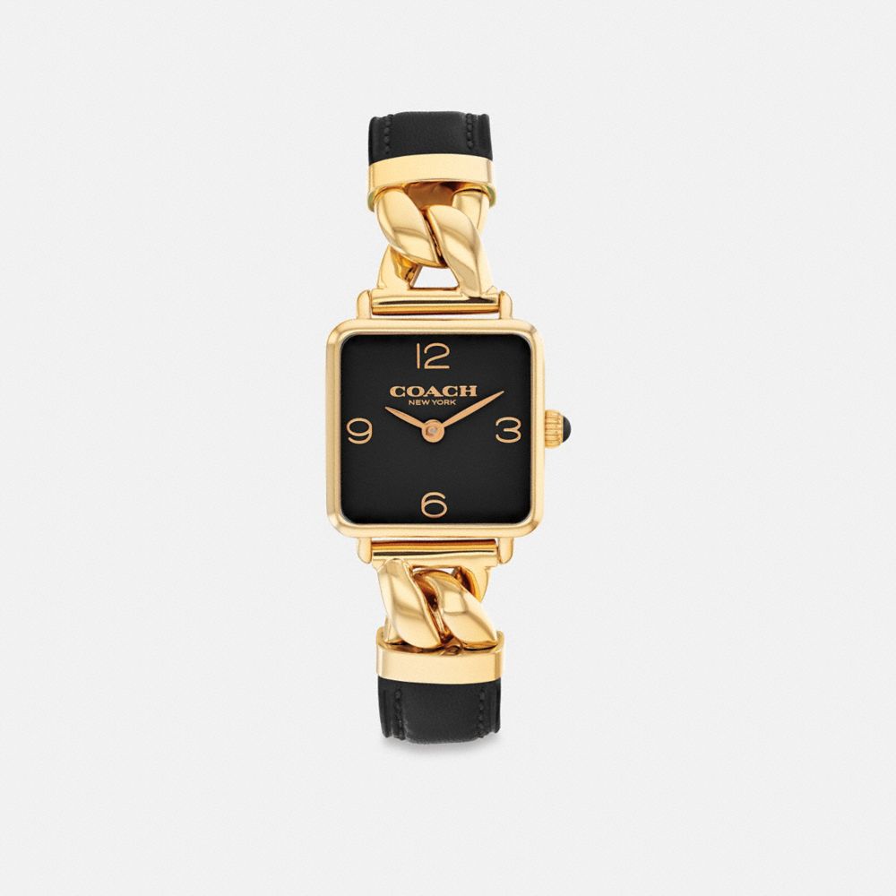 Coach Cass Watch, 22mm In Black