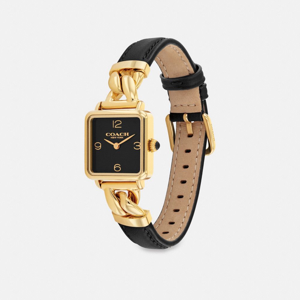 Coach Cass Watch, 22mm In Black
