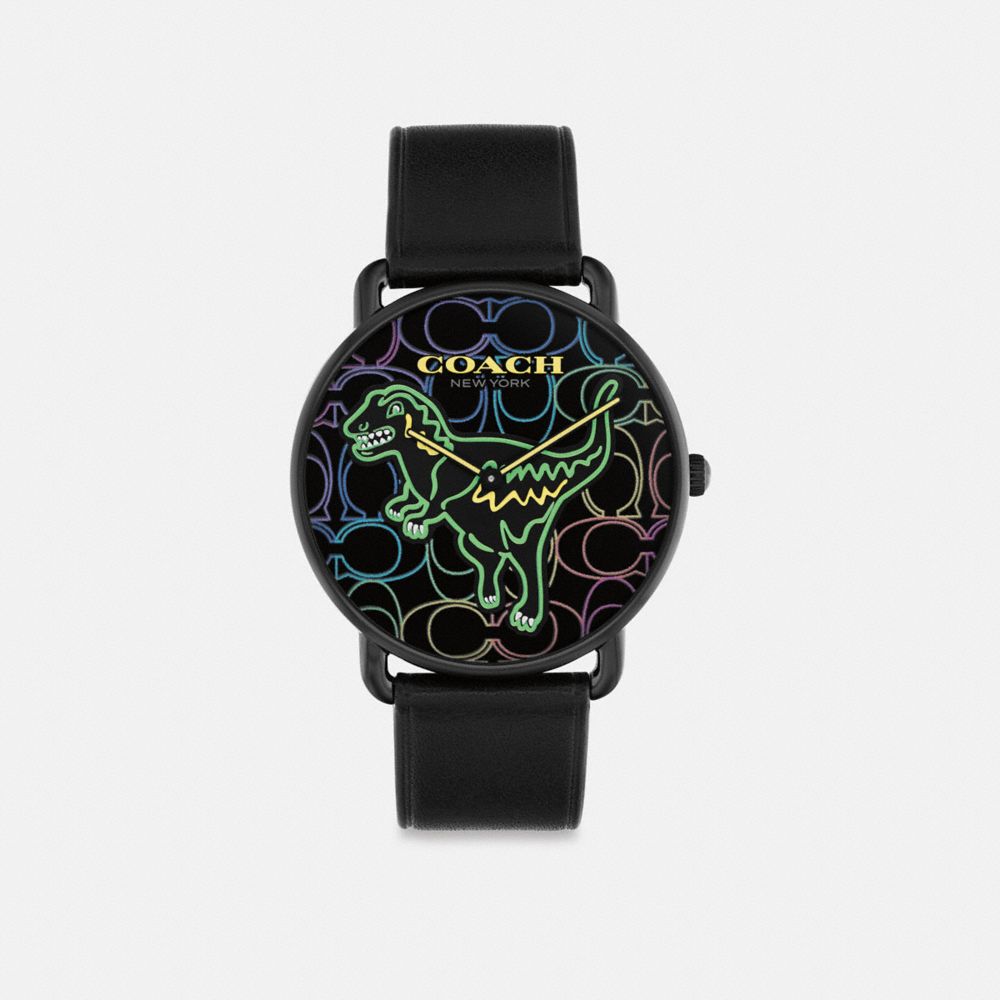 Coach Elliot Watch, 41mm In Black