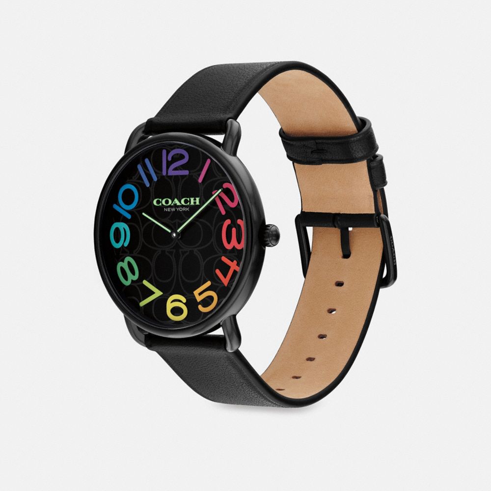 COACH®,Elliot Watch, 41 Mm,,Angle View