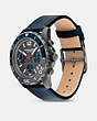 COACH®,KENT WATCH, 44MM,Navy,Angle View