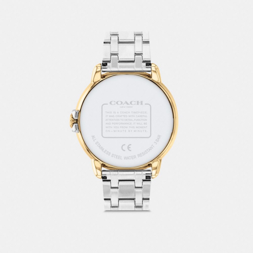COACH®,Arden Watch, 38 Mm,,Back View