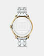 COACH®,ARDEN WATCH, 36MM,Metal,Two Tone,Back View