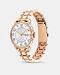 COACH®,ARDEN WATCH, 36MM,Rose Gold,Angle View