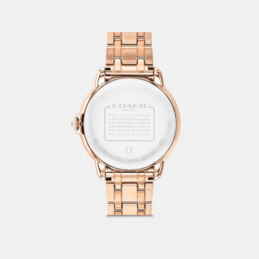 COACH®,Arden Watch, 36 Mm,,Back View