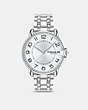 COACH®,ARDEN WATCH, 36MM,Metal,Stainless Steel,Front View