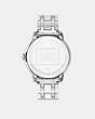 COACH®,ARDEN WATCH, 36MM,Metal,Stainless Steel,Back View