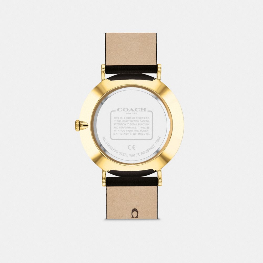 COACH®,Charles Watch, 36 Mm,,Back View