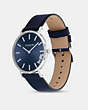 COACH®,PERRY WATCH, 36MM,Blue,Angle View