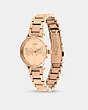 COACH®,PERRY WATCH, 28MM,Rose Gold,Angle View