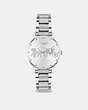 COACH®,PERRY WATCH, 28MM,Stainless Steel,Stainless Steel,Front View