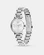 COACH®,PERRY WATCH, 28MM,Stainless Steel,Stainless Steel,Angle View
