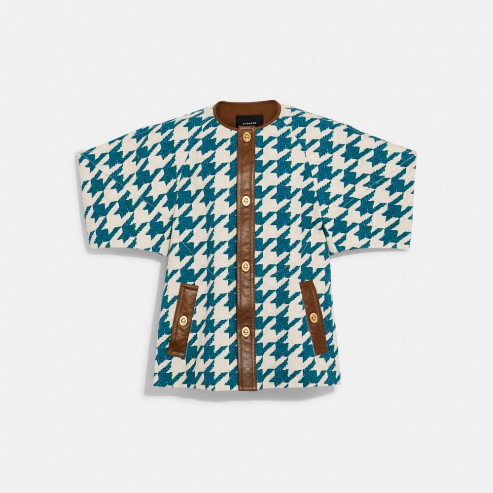 Herringbone Jacket In Organic Cotton