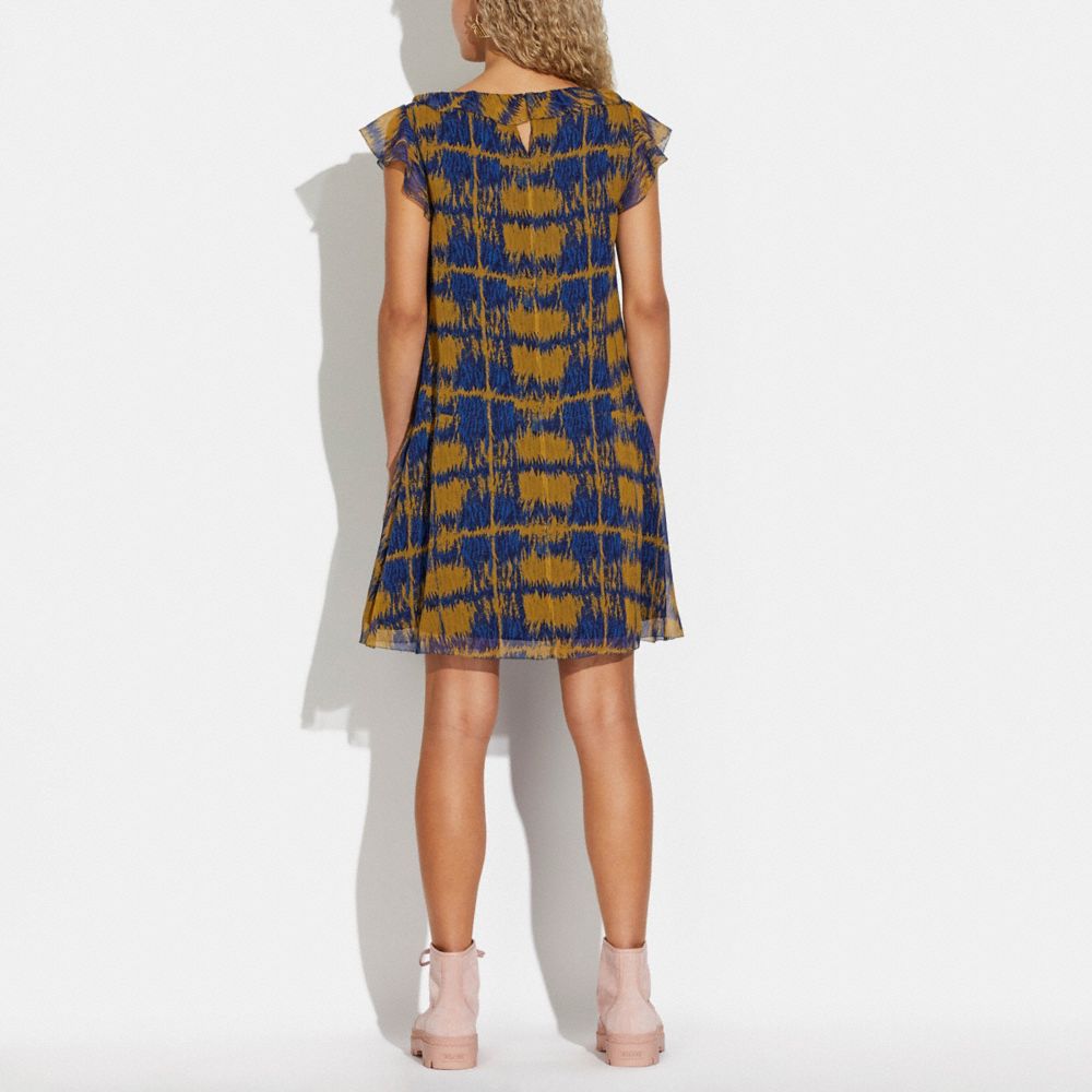 COACH®,プラッド ミニ ドレス,