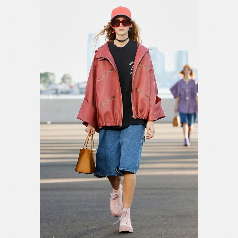 パンツ coach jorts denim half pants coach jorts denim half pants