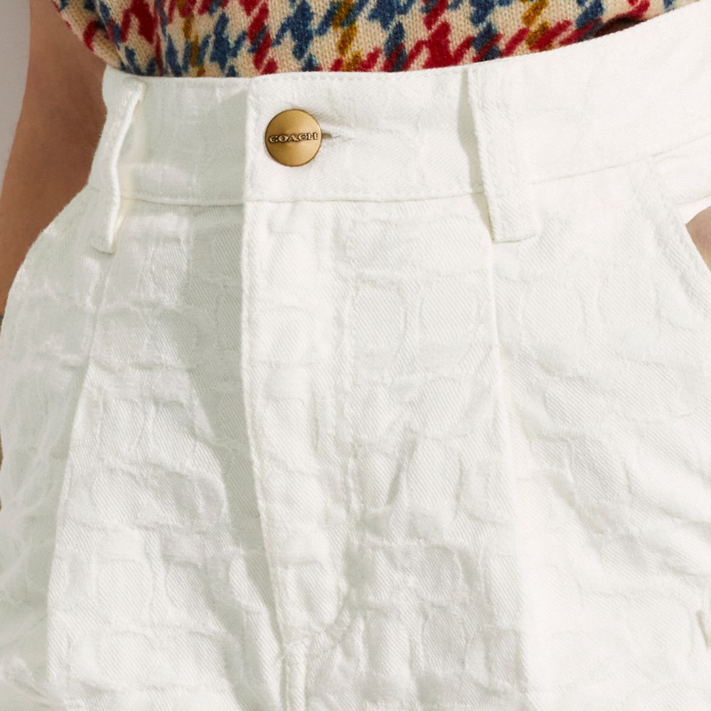 Short En Denim Signature