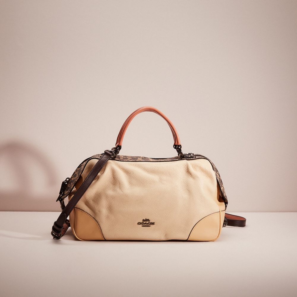 Coach colorblock satchel online