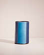 COACH®,REMADE COLORBLOCK PENCIL CUP,Mini,Blue Multicolor,Back View