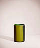 COACH®,REMADE COLORBLOCK PENCIL CUP,Mini,Green Multi,Front View