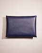 COACH®,REMADE COLORBLOCK LARGE POUCH,Leather,Mini,Pride,Blue Multi,Back View