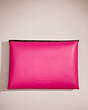 COACH®,REMADE COLORBLOCK LARGE POUCH,Leather,Mini,Pride,Multi,Back View