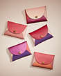 COACH®,REMADE COLORBLOCK LARGE POUCH,Leather,Mini,Pride,Pink Multi,Group View
