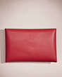 COACH®,REMADE COLORBLOCK LARGE POUCH,Leather,Mini,Pride,Pink Multi,Back View