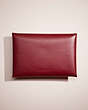 COACH®,REMADE COLORBLOCK LARGE POUCH,Leather,Mini,Pride,Red Multi,Back View