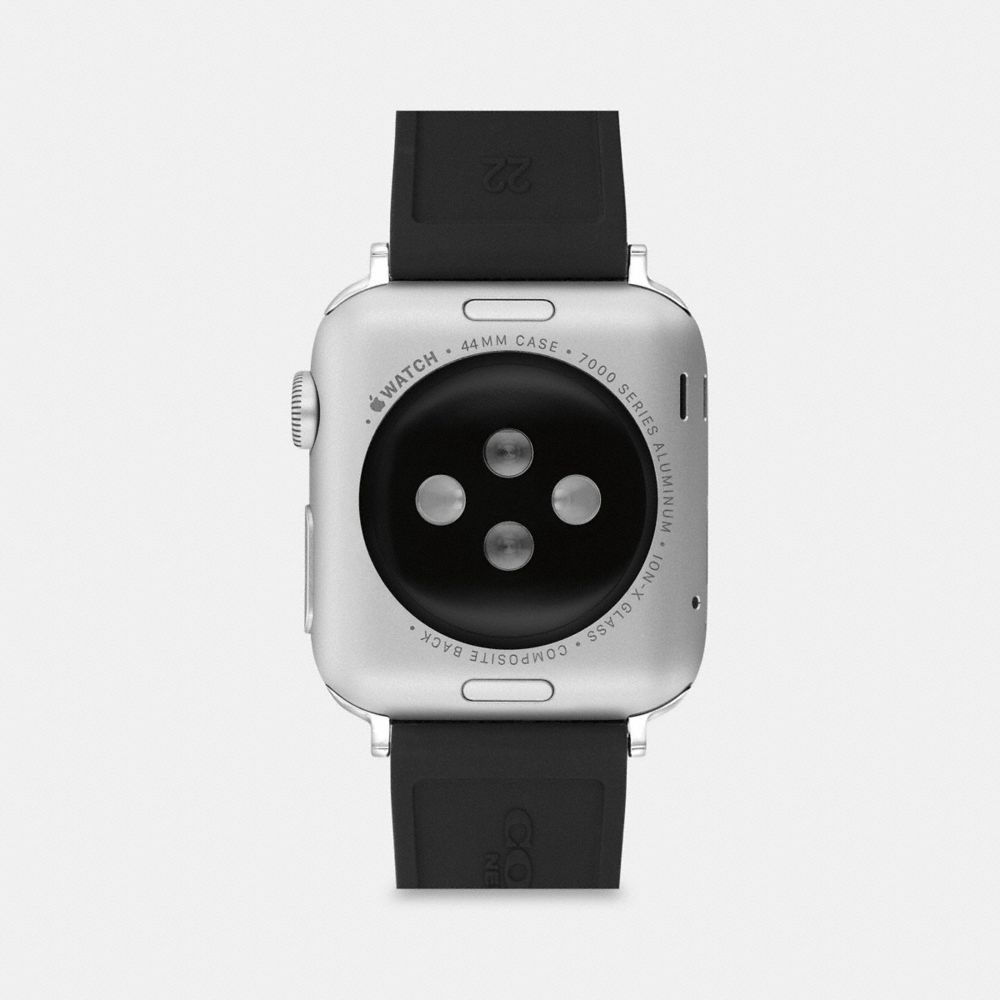 Coach Apple Watch Strap, 42 Mm And 44 Mm - Black