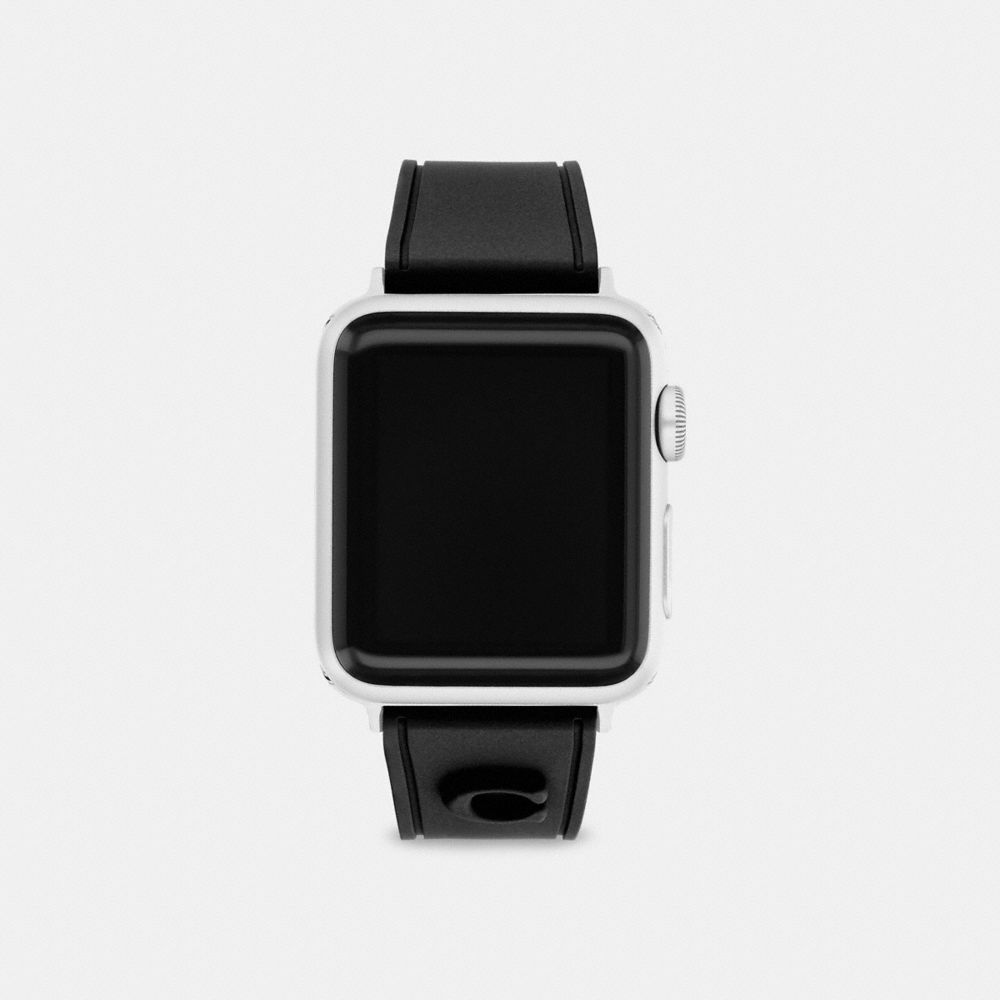 COACH®,Apple Watch® ストラップ 38MM アンド 40MM,腕時計,ﾌﾞﾗｯｸ