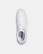 COACH®,CITYSOLE HIGH TOP SNEAKER,Leather,Optic White,Inside View,Top View