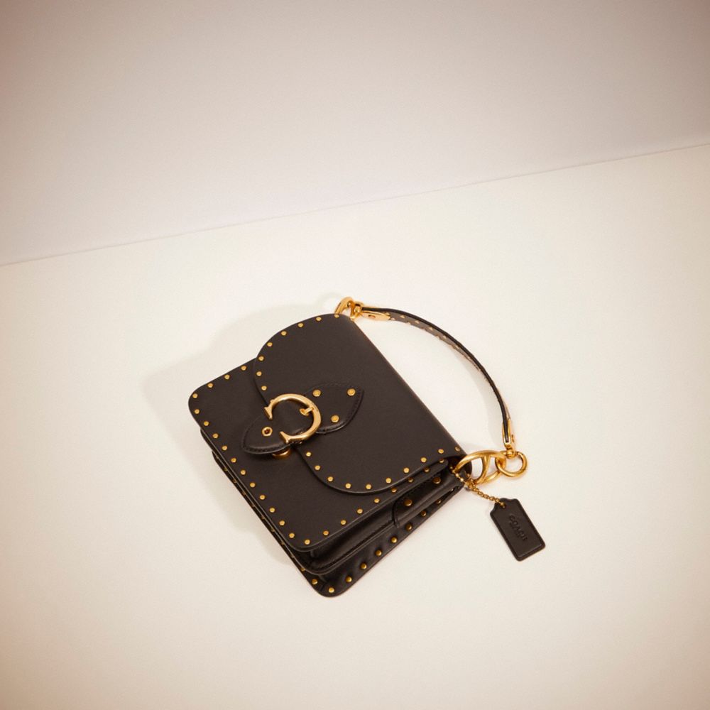 Restored Beat Shoulder Bag 18 With Rivets COACH®