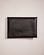 COACH®,REMADE LARGE POUCH,Leather,Mini,Black,Back View