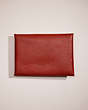 COACH®,REMADE LARGE POUCH,Leather,Mini,Brown,Back View