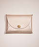COACH®,REMADE LARGE POUCH,Leather,Mini,Rose Gold Metallic,Front View