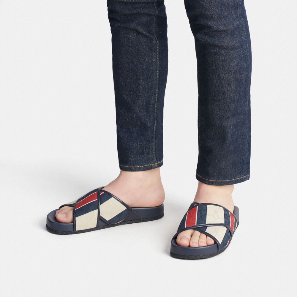 Cross over clearance flip flops