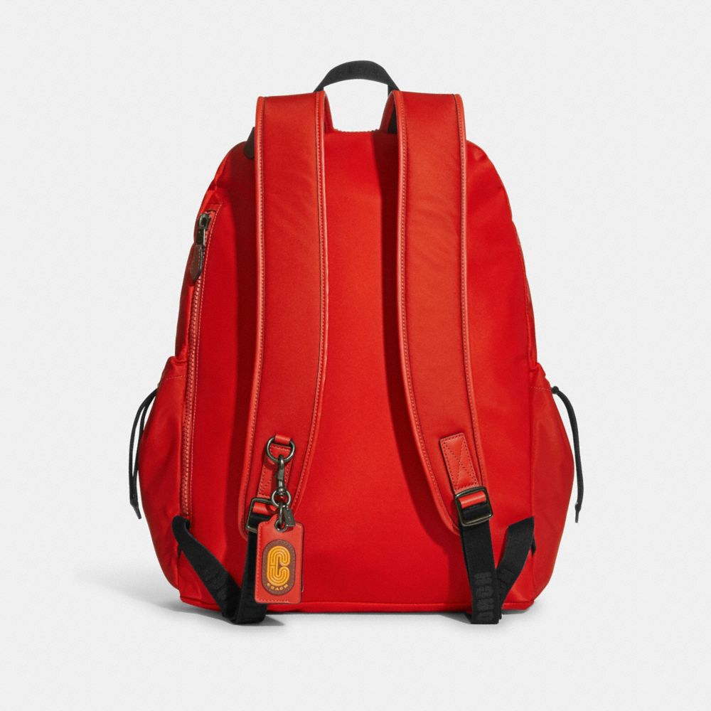 Bottle Opener Key Fob With Coach Patch