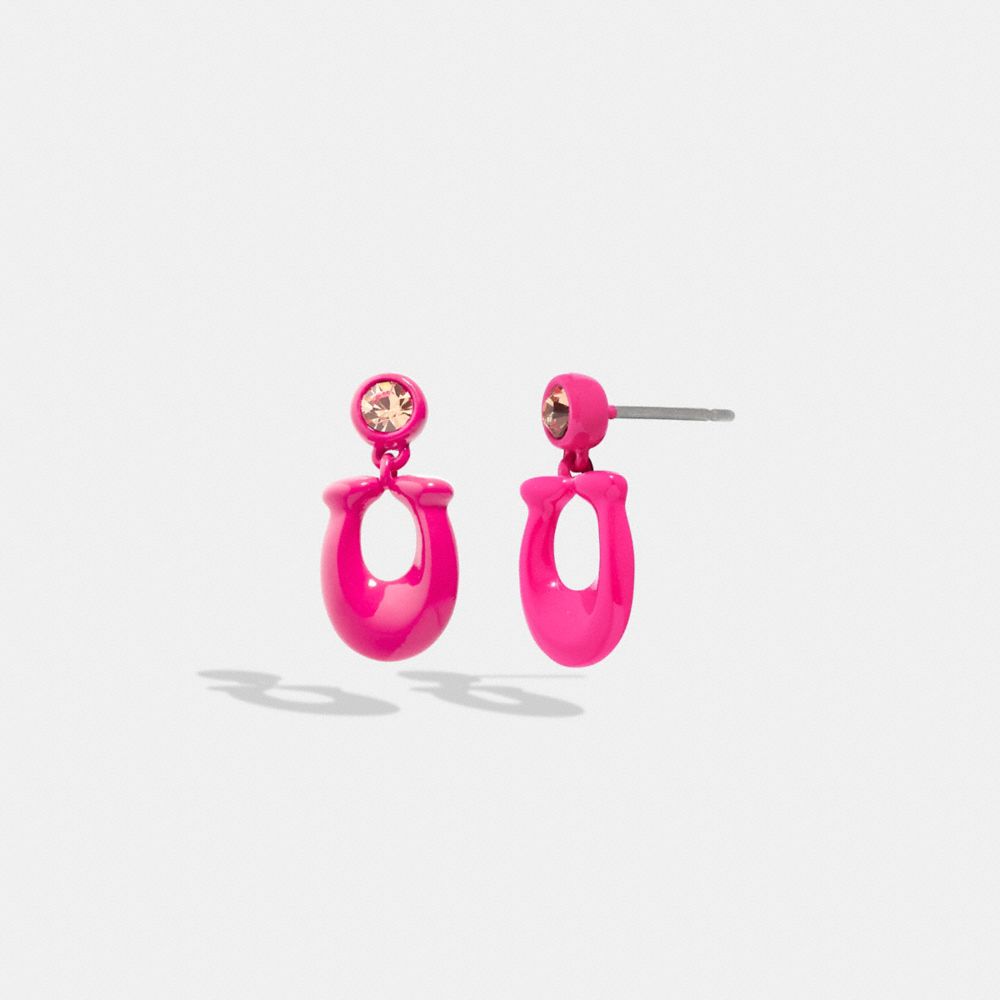 COACH® | Signature Enamel Earrings