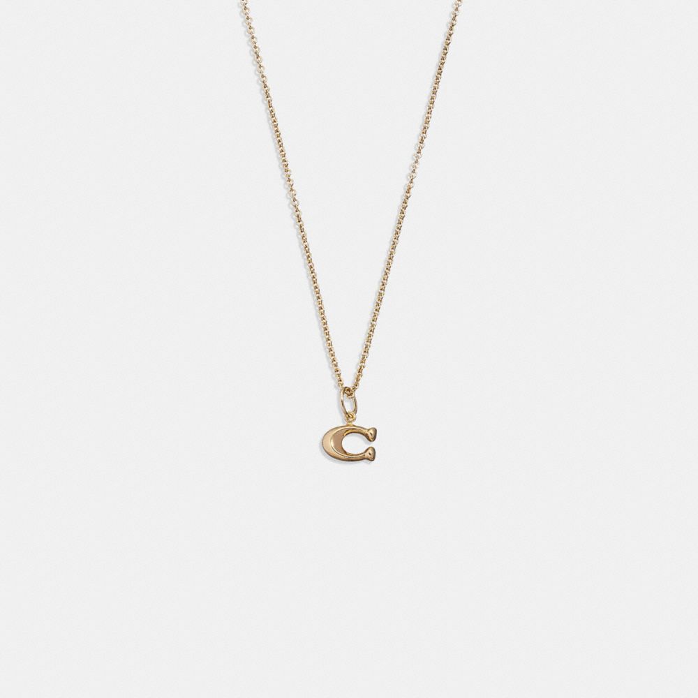 LOUIS VUITTON LV Iconic Necklace Gold Brass