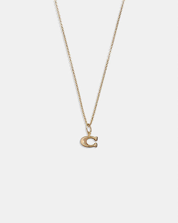 COACH®  Starter Charm Necklace
