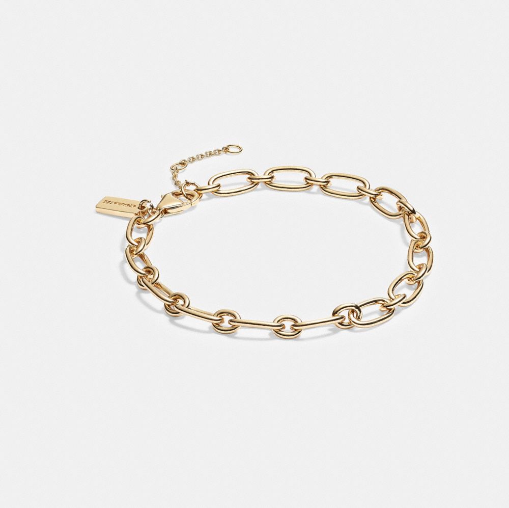 Charm It! Gold Chain Bracelet