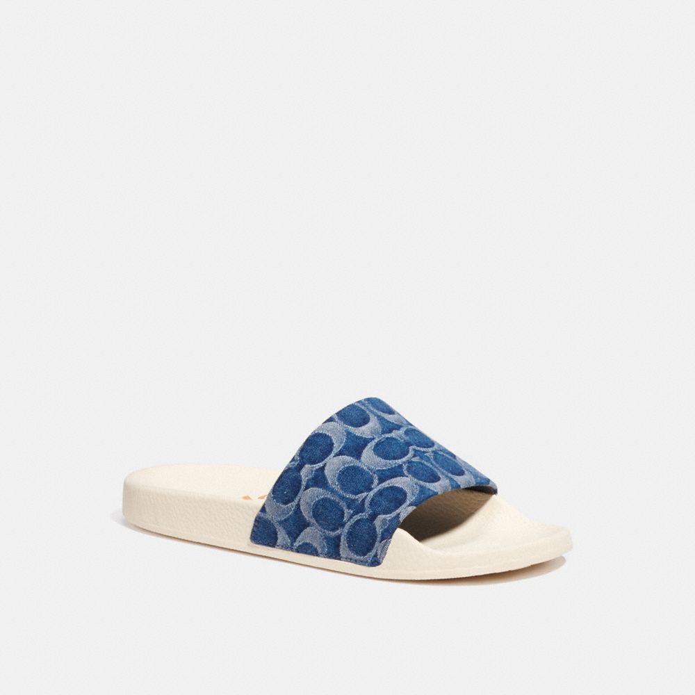 COACH Udele Sport Slide In Signature Denim